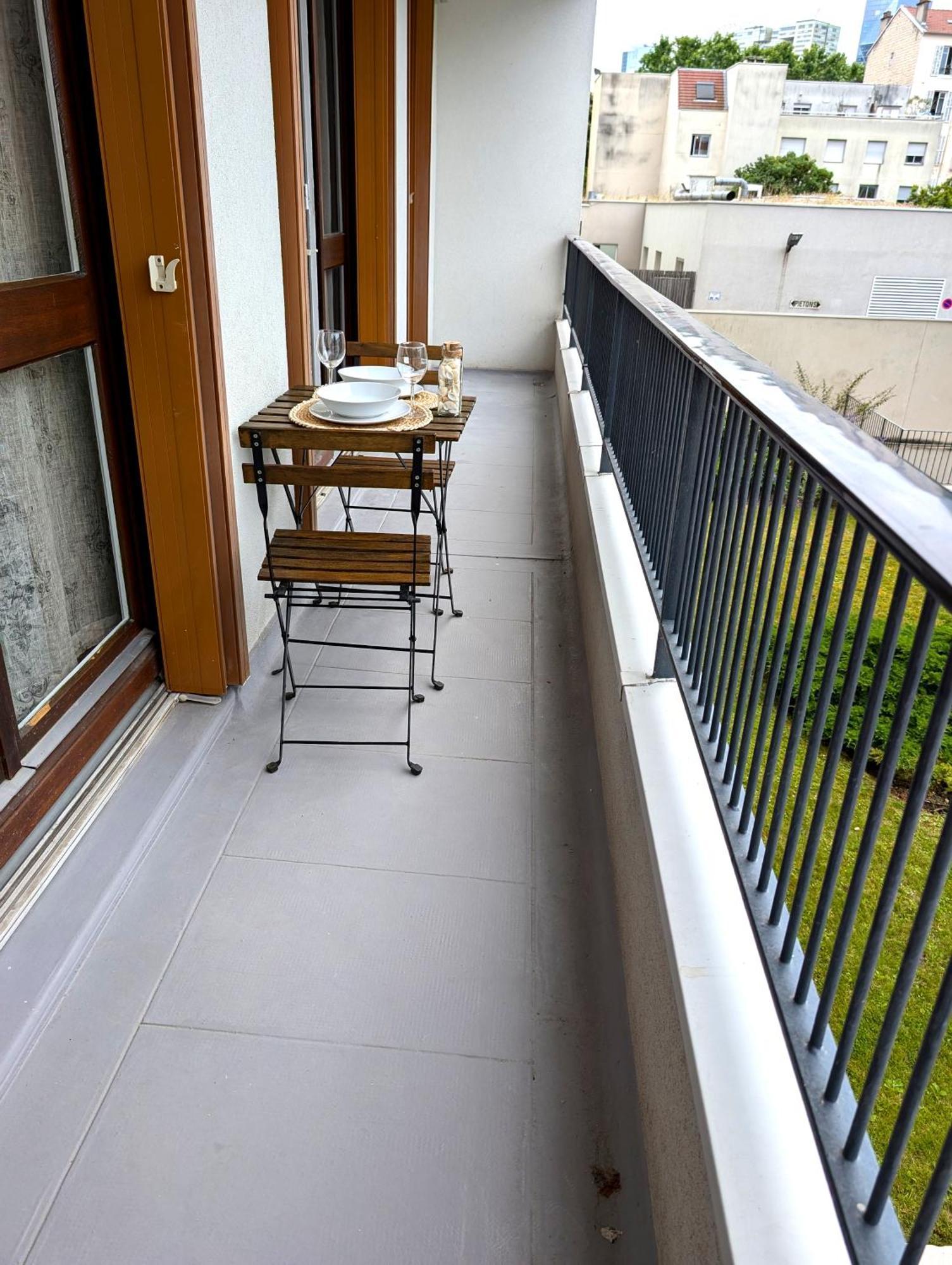Evasion La Defense - Balcon & Wi-Fi, A 10 Min De Paris Διαμέρισμα Κουρμπεβουά Εξωτερικό φωτογραφία